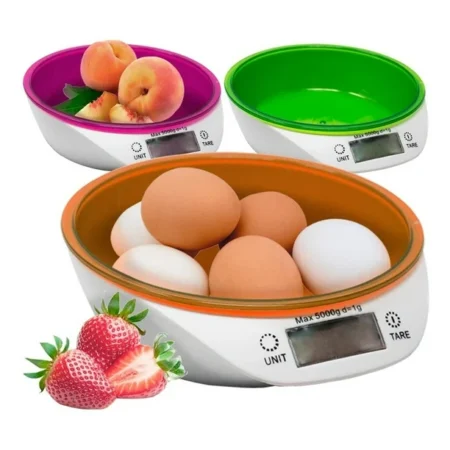 Balanza de Cocina Digital de Precisión Con Pocillo Desmontable